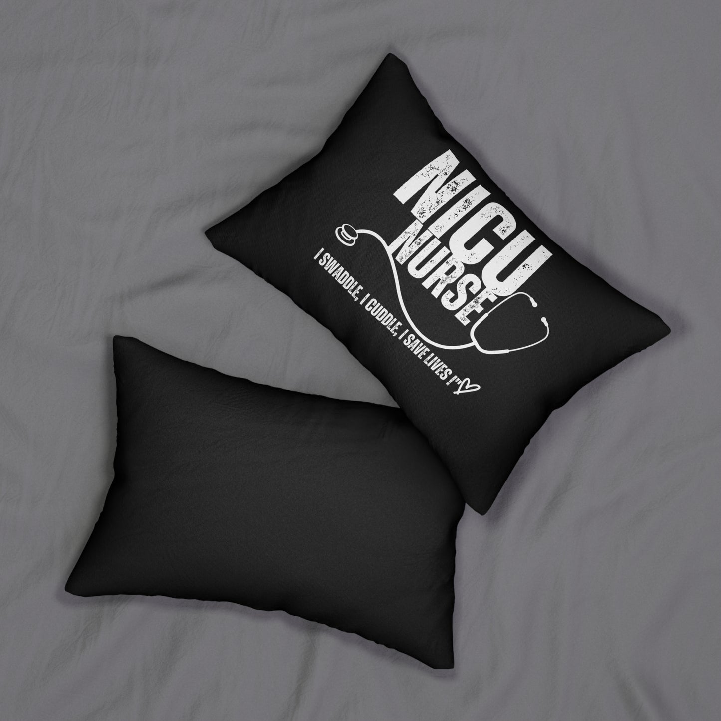 NICU Nurse Spun Polyester Lumbar Pillow