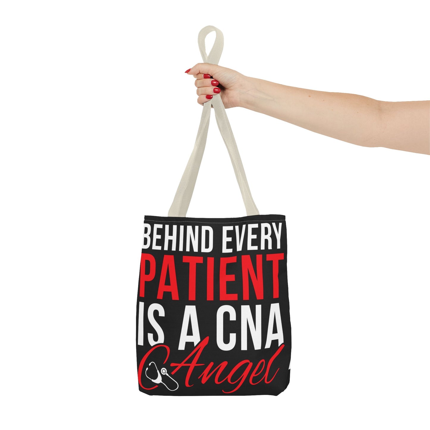 CNA Angel Tote Bag (AOP)