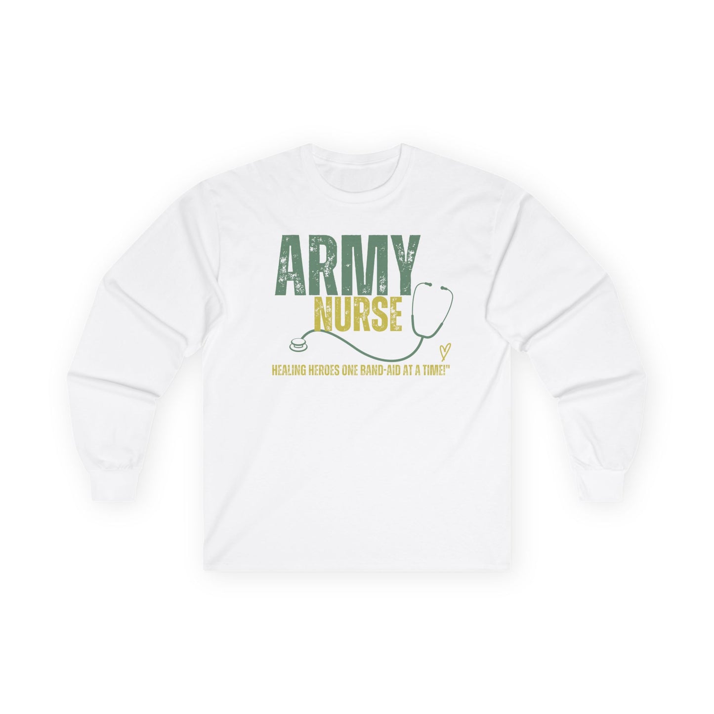 ARMY Nurse Unisex Ultra Cotton Long Sleeve Tee