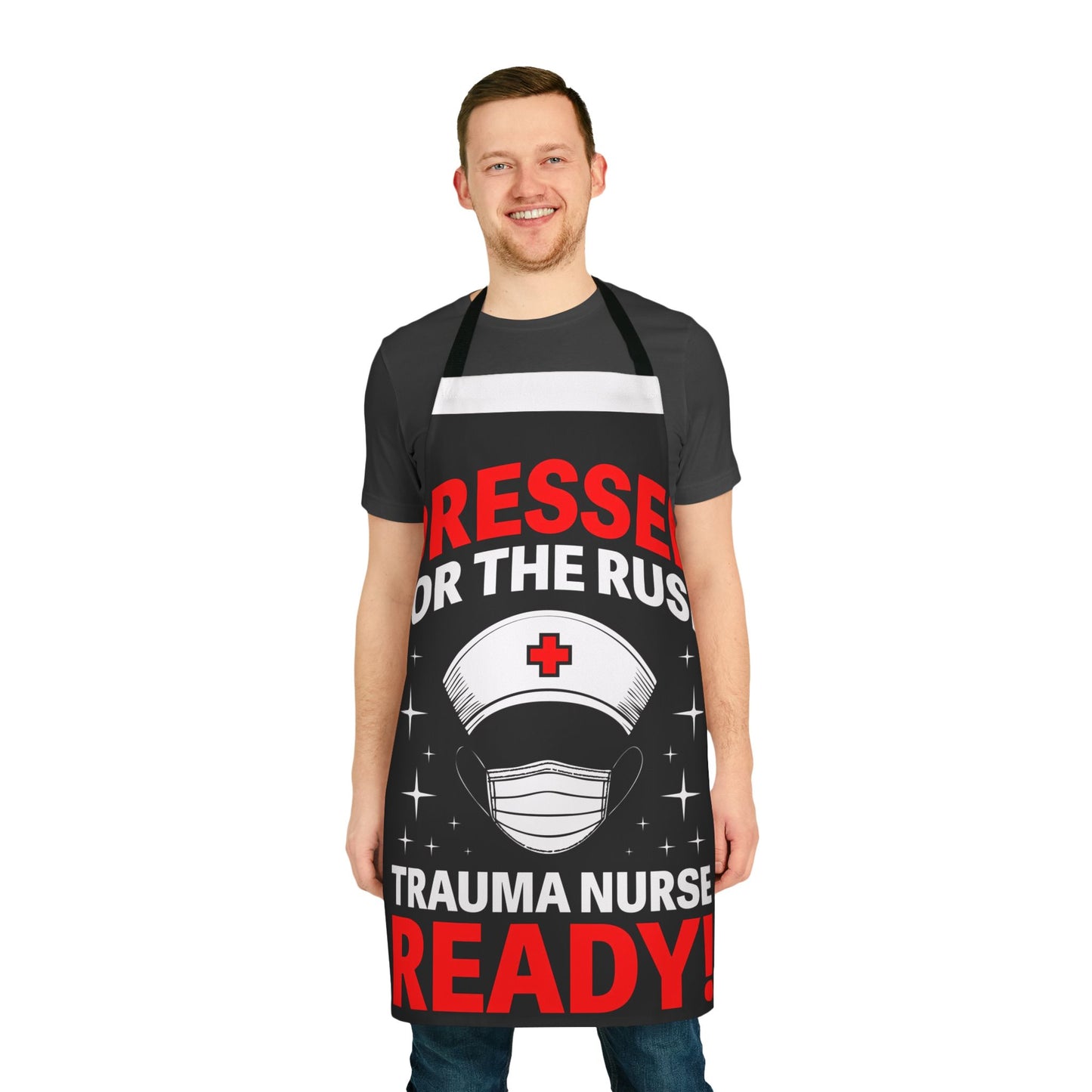 Trauma Nurse Apron, 5-Color Straps (AOP)