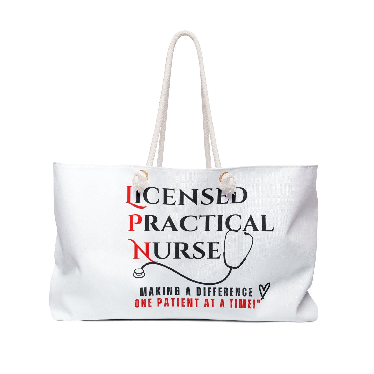 Licensed Practical Nurse Weekender Bag