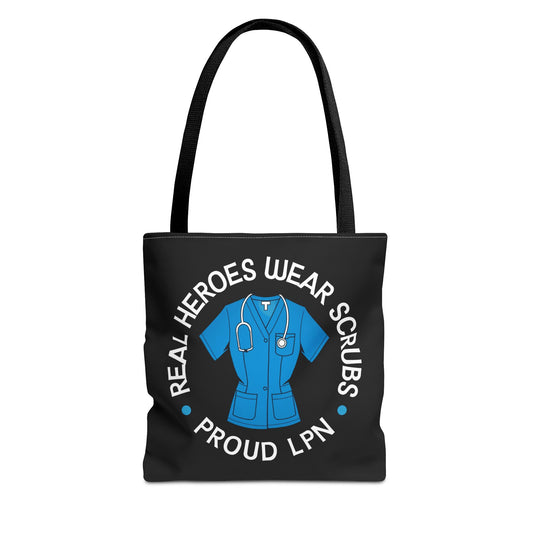 Proud LPN Tote Bag (AOP)
