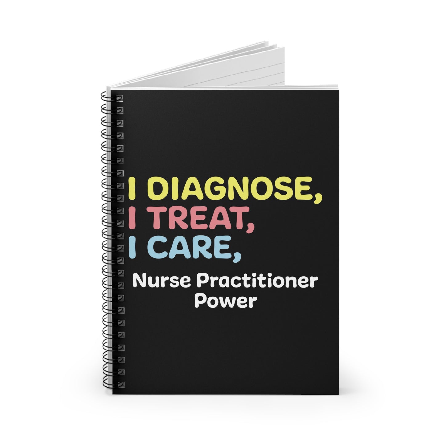 Nurse Practitioner: Spiral Notebook - Ruled Line