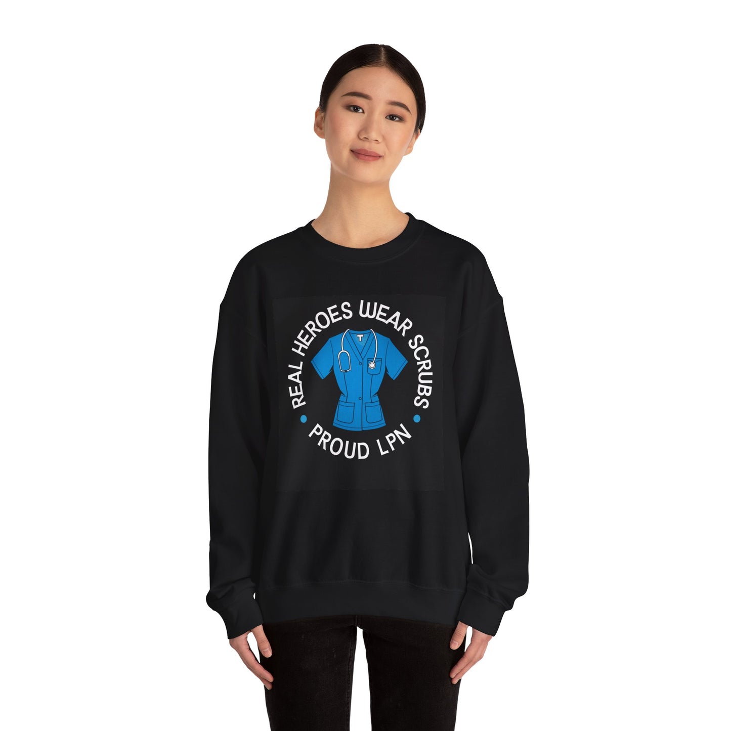 Proud LPN Unisex Heavy Blend™ Crewneck Sweatshirt