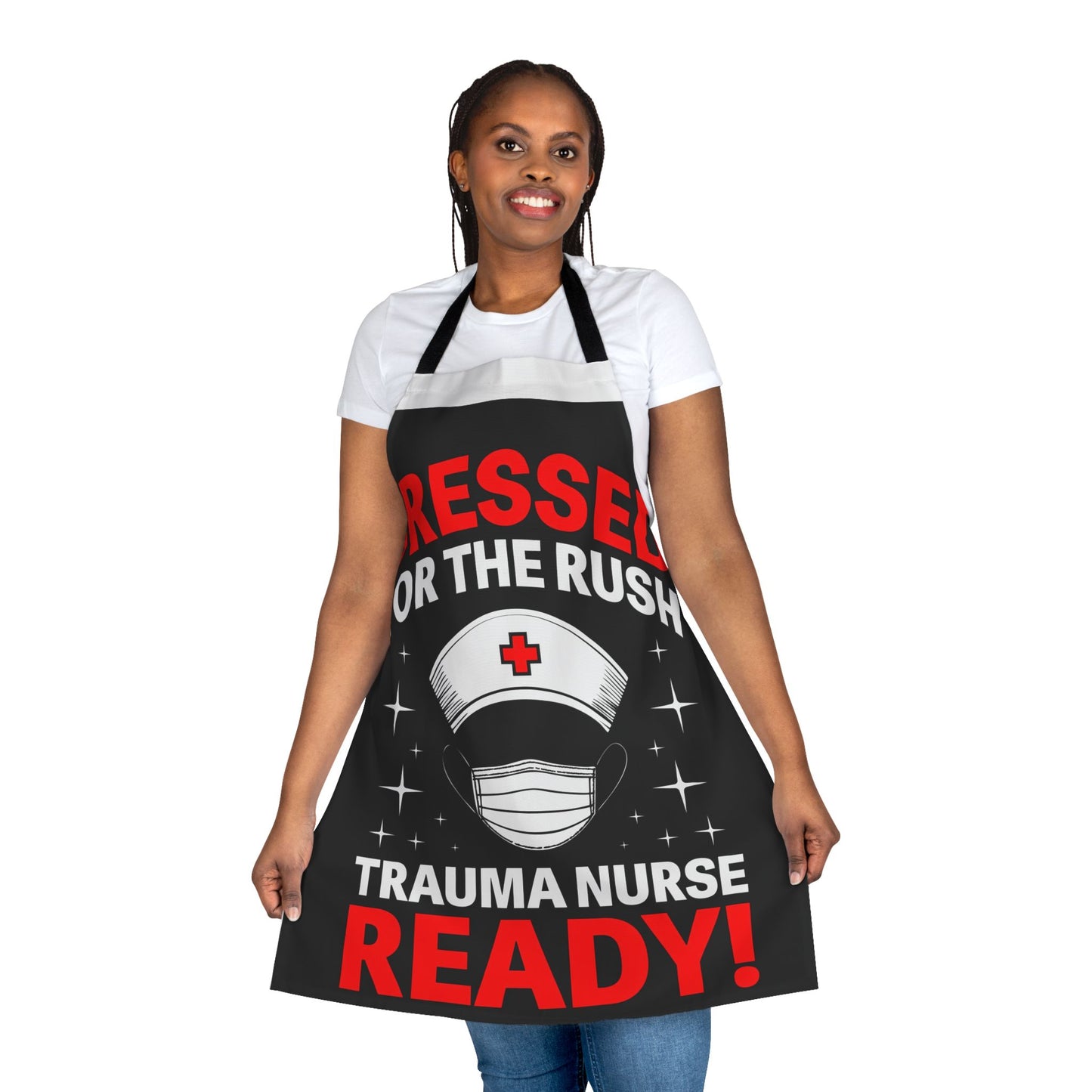 Trauma Nurse Apron, 5-Color Straps (AOP)