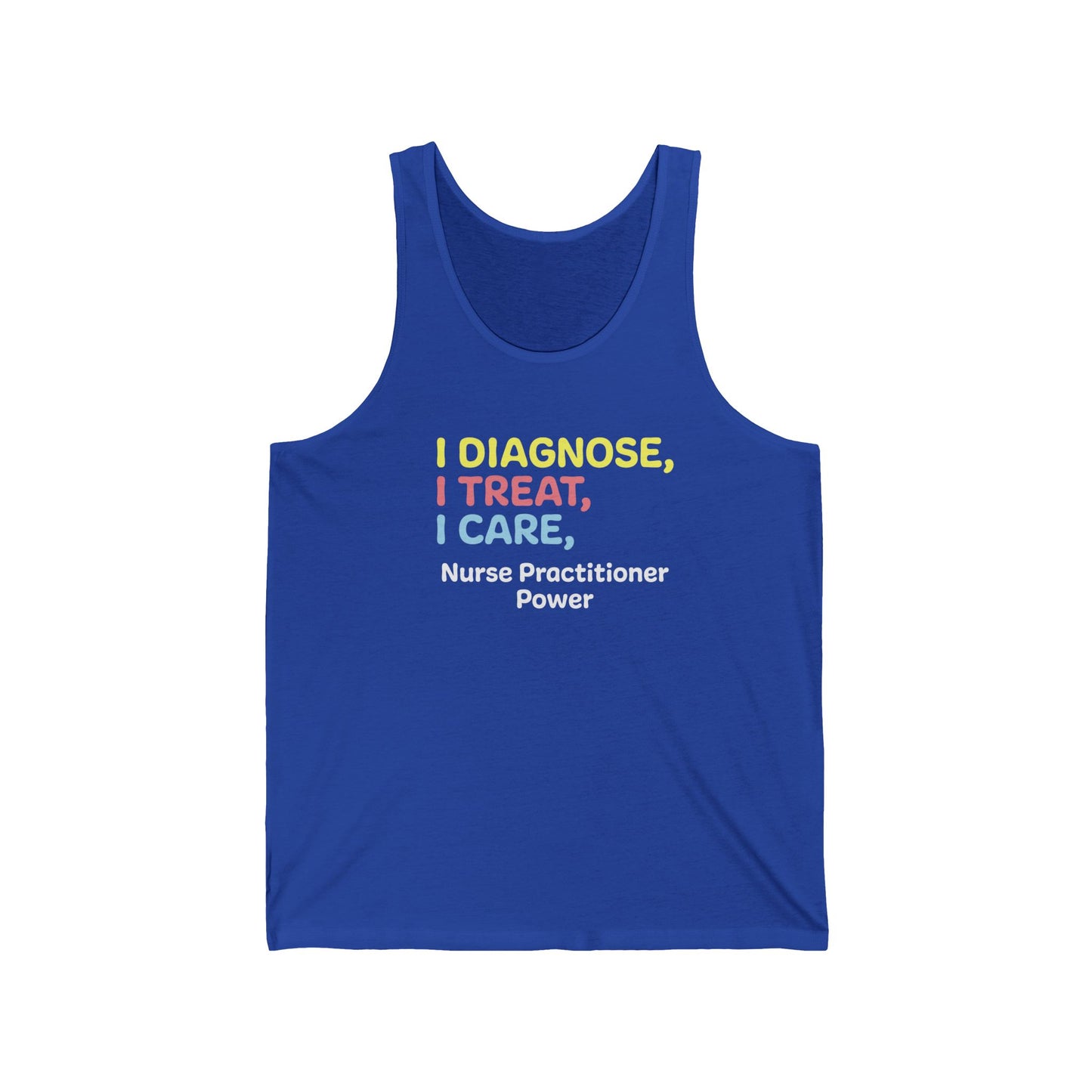 Nurse Practitioner Unisex Jersey Tank