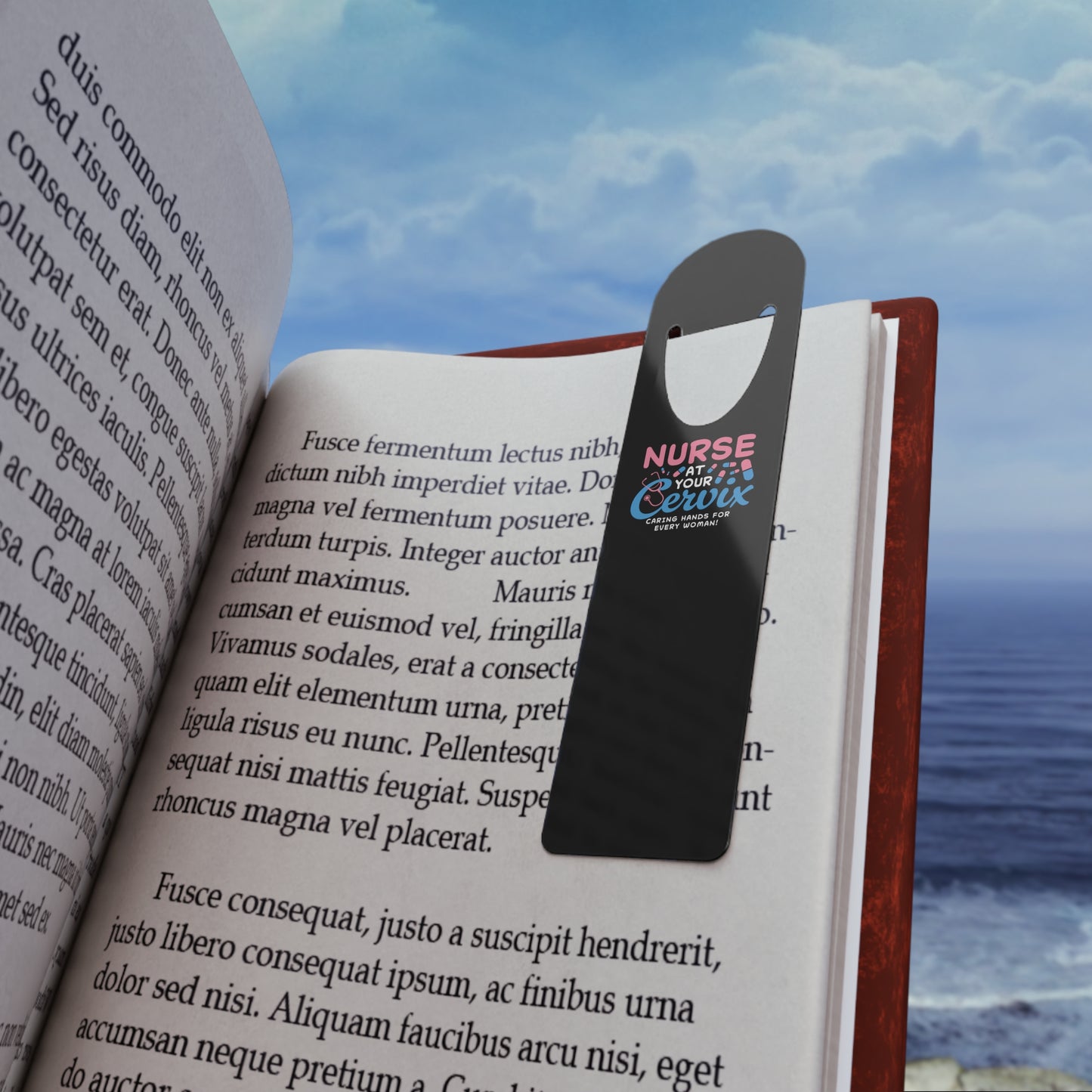 Nurse at Cervix Bookmark