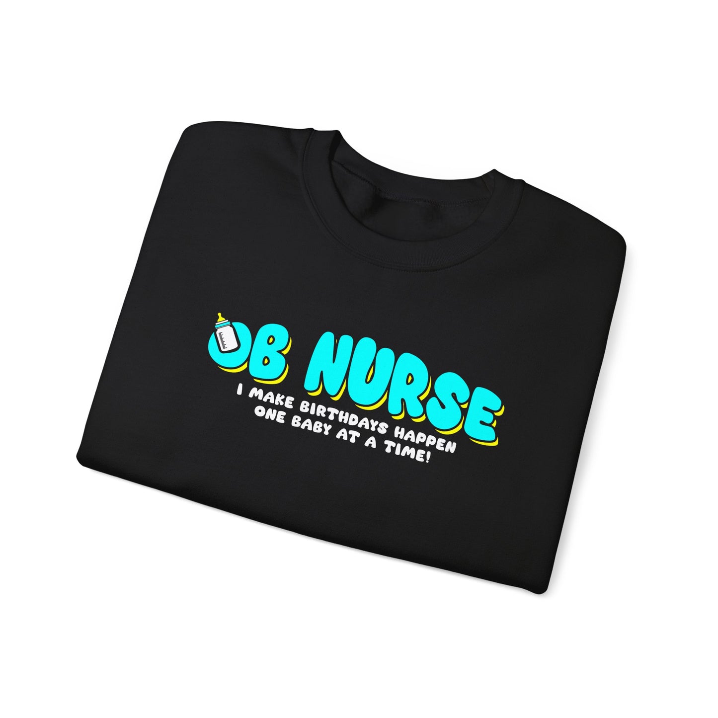 OB Nurse Unisex Heavy Blend™ Crewneck Sweatshirt