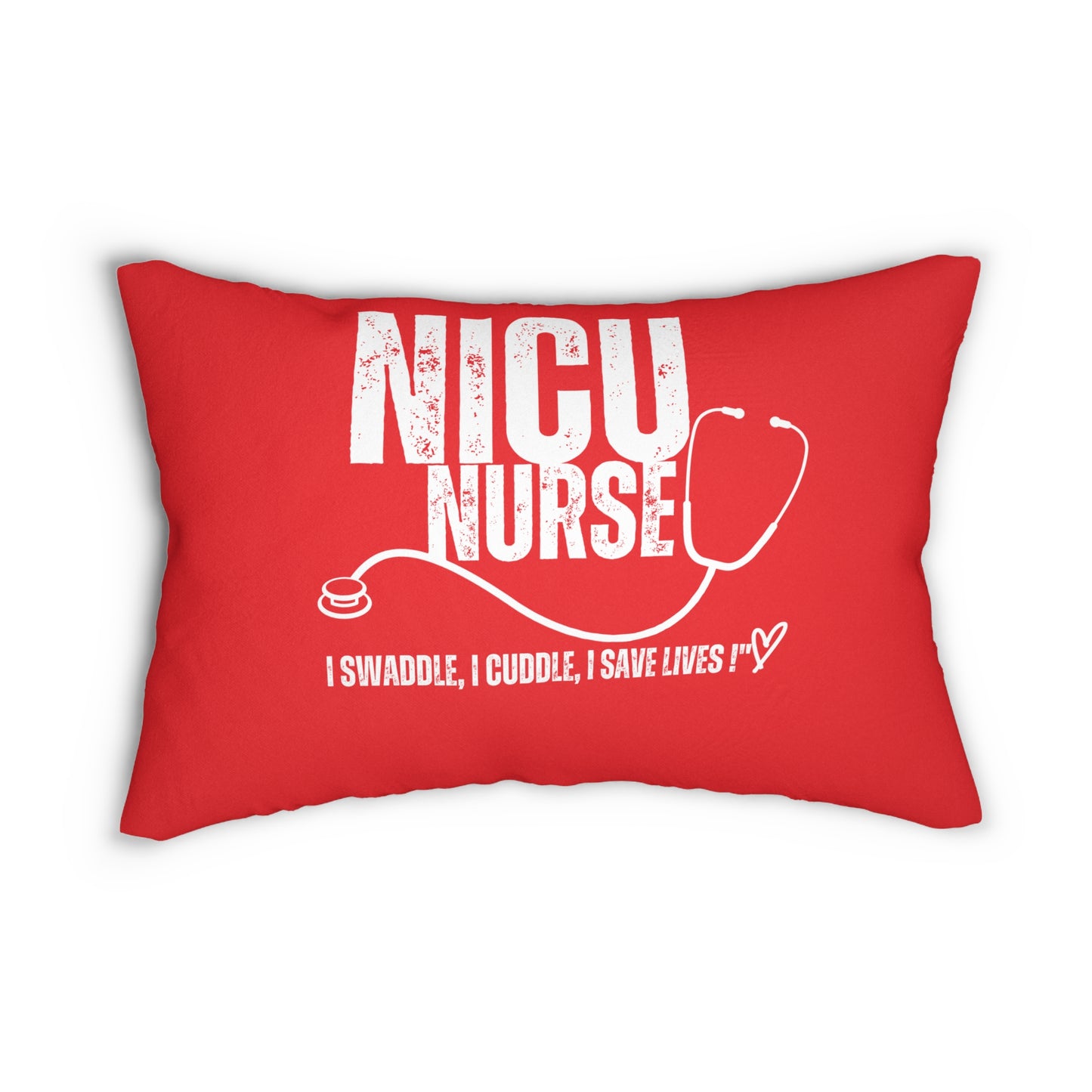 NICU Nurse Spun Polyester Lumbar Pillow