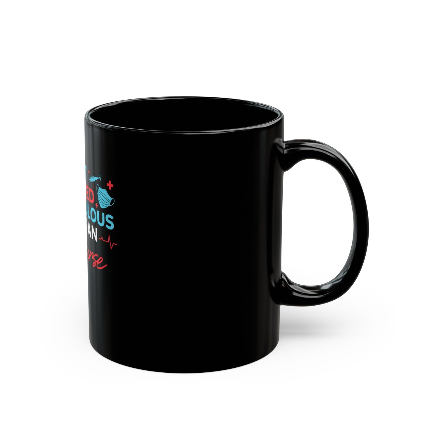 ER Nurse Black Mug (11oz, 15oz)