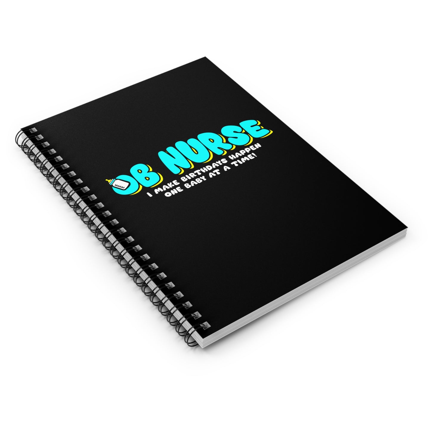 OB Nurse Spiral Notebook - Ruled Line