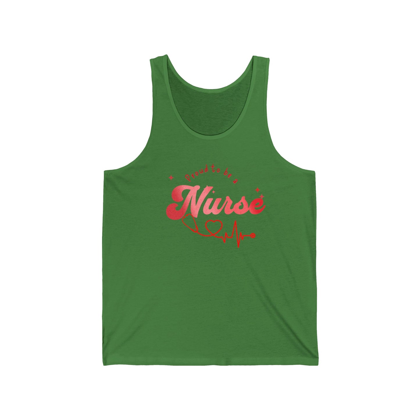 Proud Nurse Unisex Jersey Tank