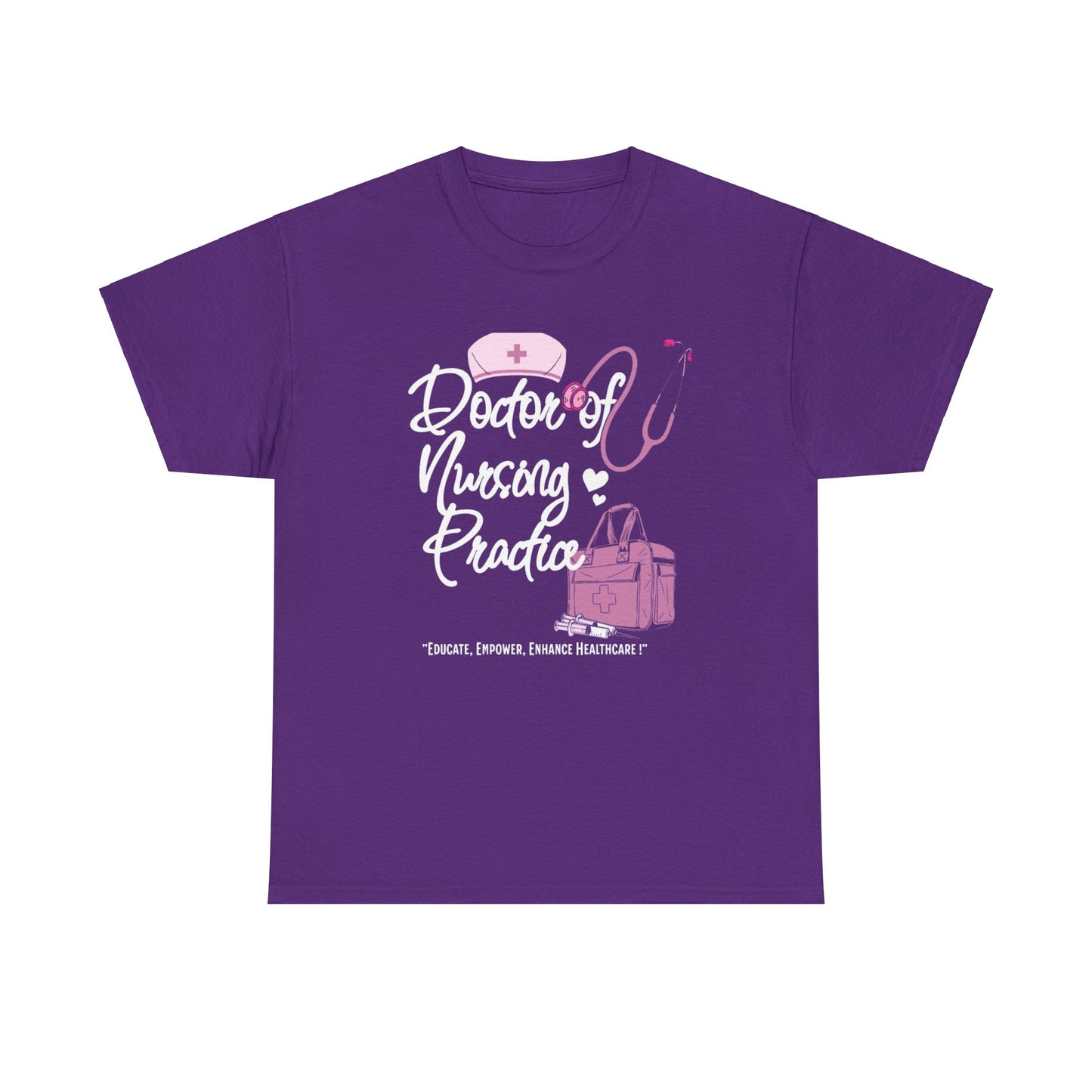 Doctor of Nursing Practice Unisex Heavy Cotton Tee