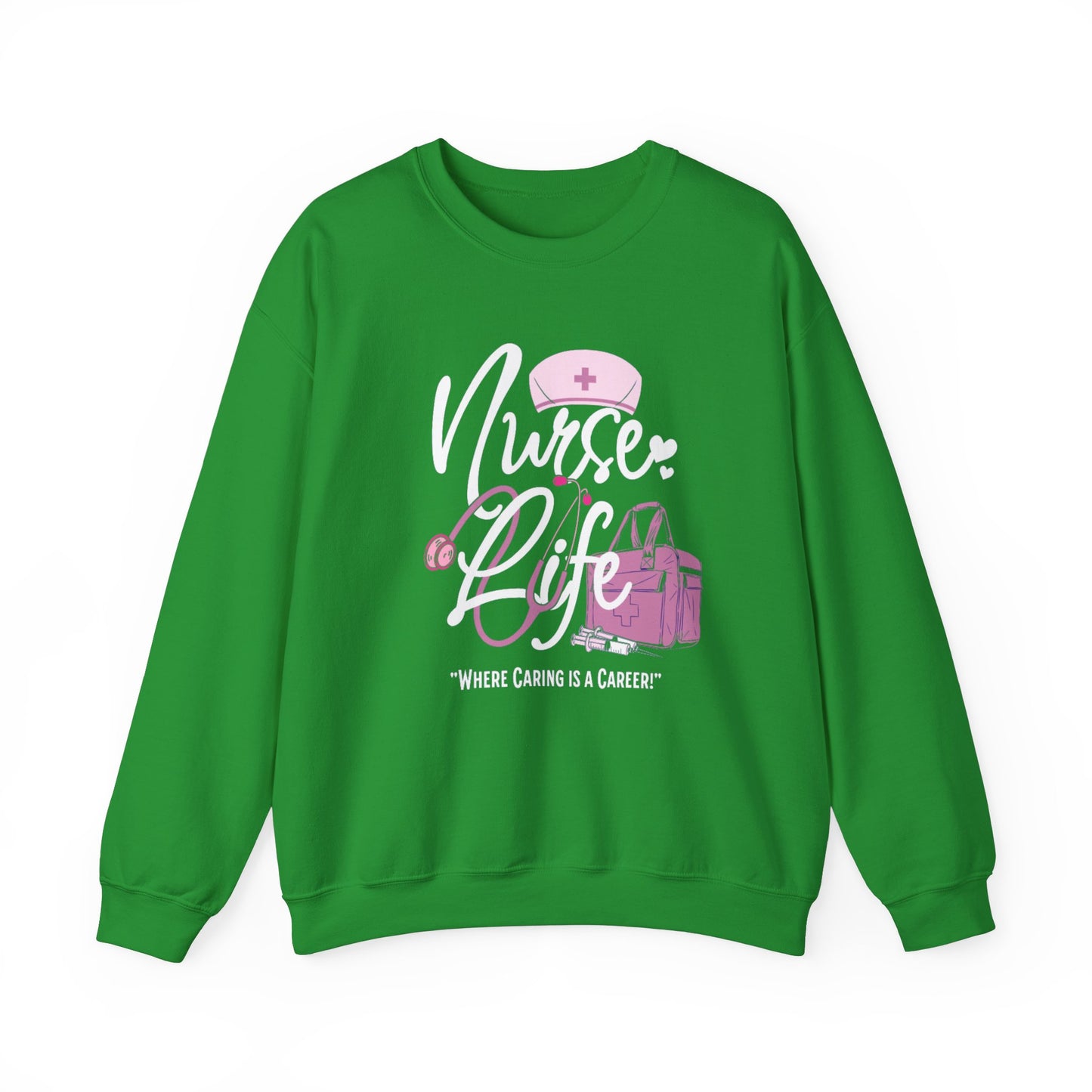 Nurse Life Unisex Heavy Blend™ Crewneck Sweatshirt