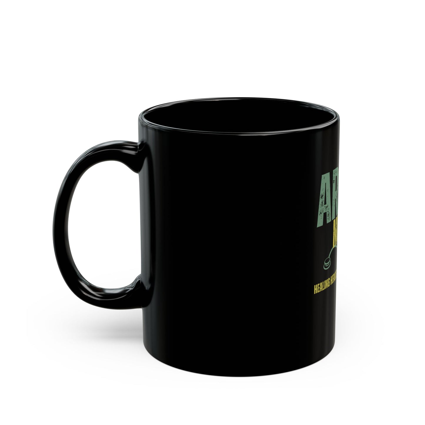 Army Nurse Black Mug (11oz, 15oz)