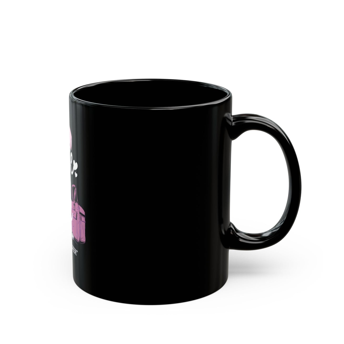 Nurse Life Black Mug (11oz, )