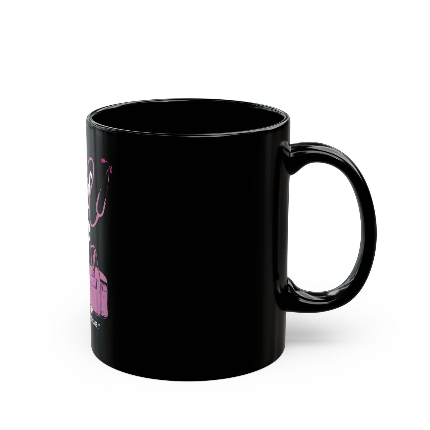 Doctor of Nursing Practice Black Mug (11oz,)