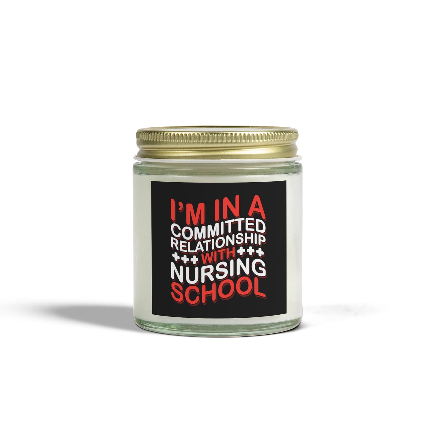 Future Nurse:Scented Candles, Coconut Apricot Wax (4oz, 9oz)