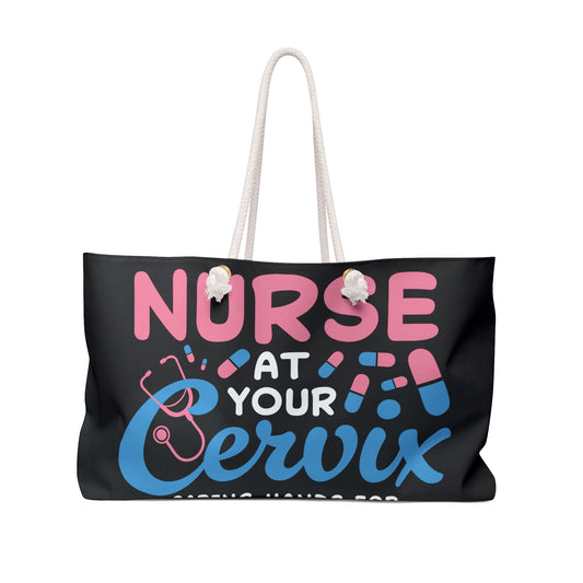 Nurse at Cervix Weekender Bag