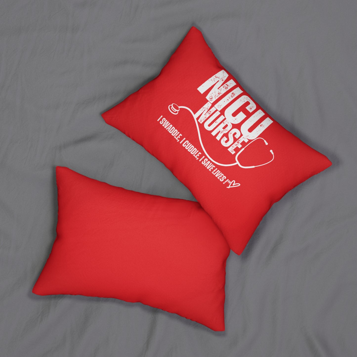 NICU Nurse Spun Polyester Lumbar Pillow