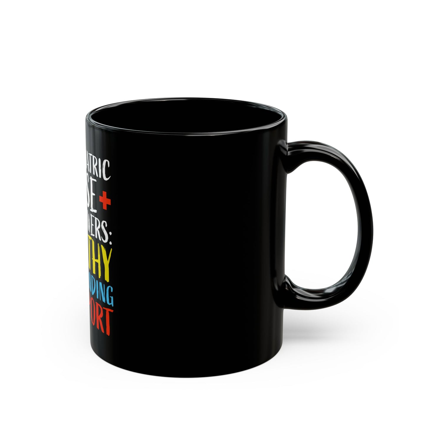 Nurse Psychiatry: Black Mug (11oz, 15oz)