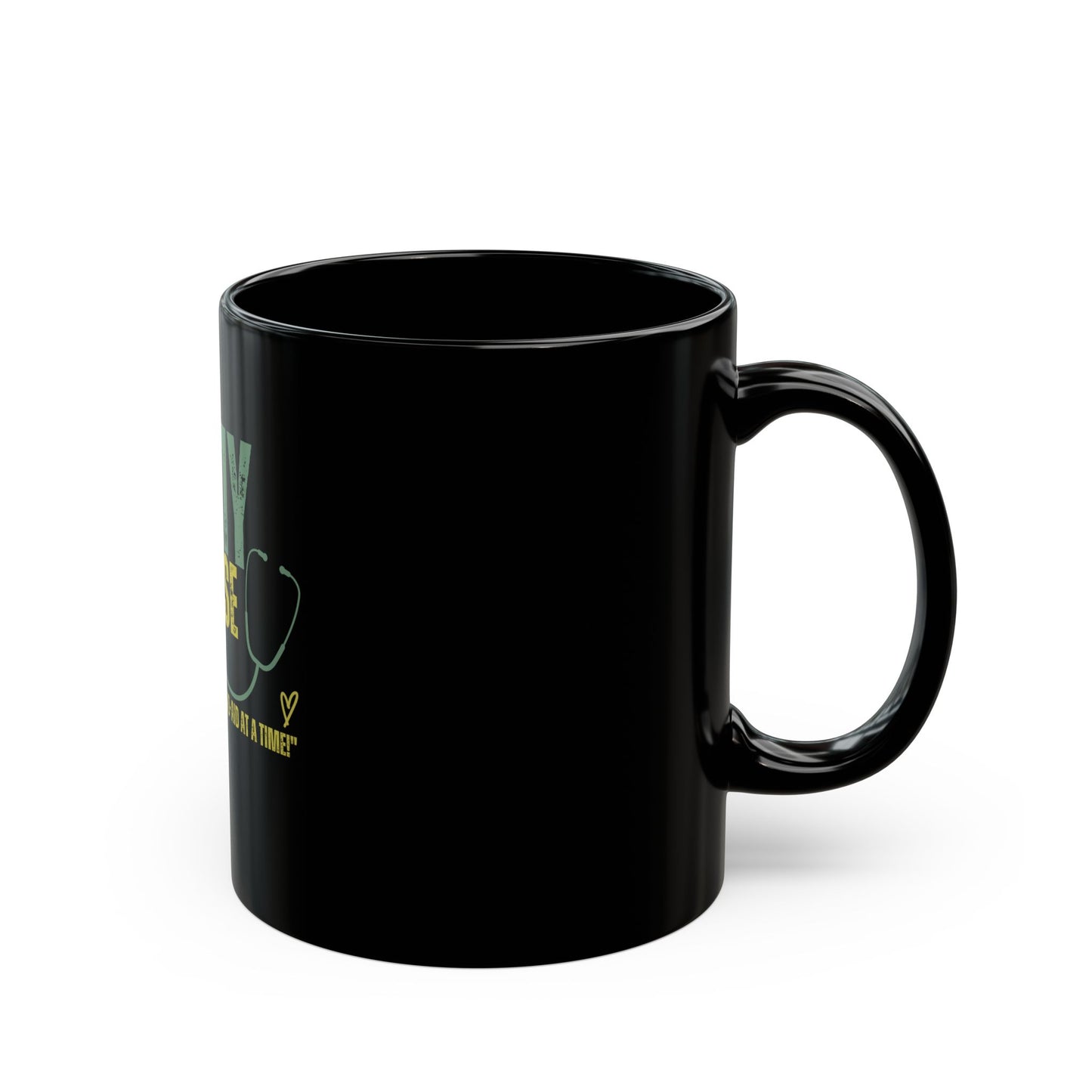 Army Nurse Black Mug (11oz, 15oz)