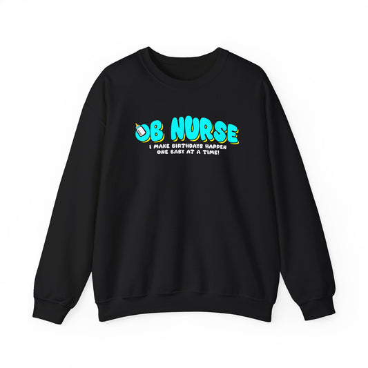 OB Nurse Unisex Heavy Blend™ Crewneck Sweatshirt