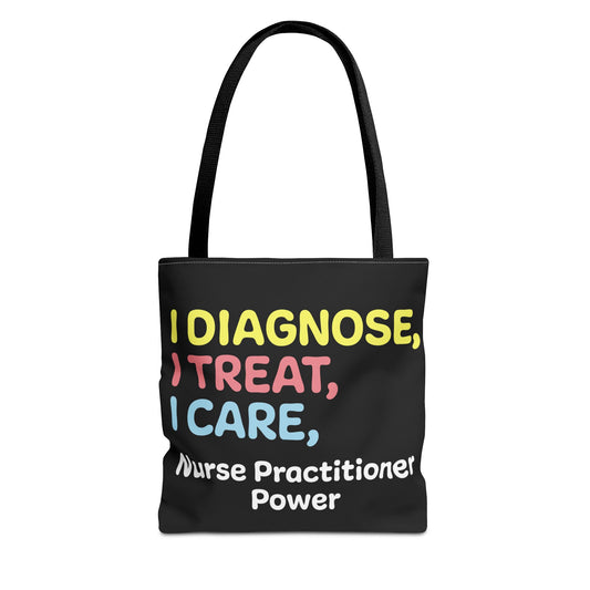 Nurse Practitioner: Tote Bag (AOP)