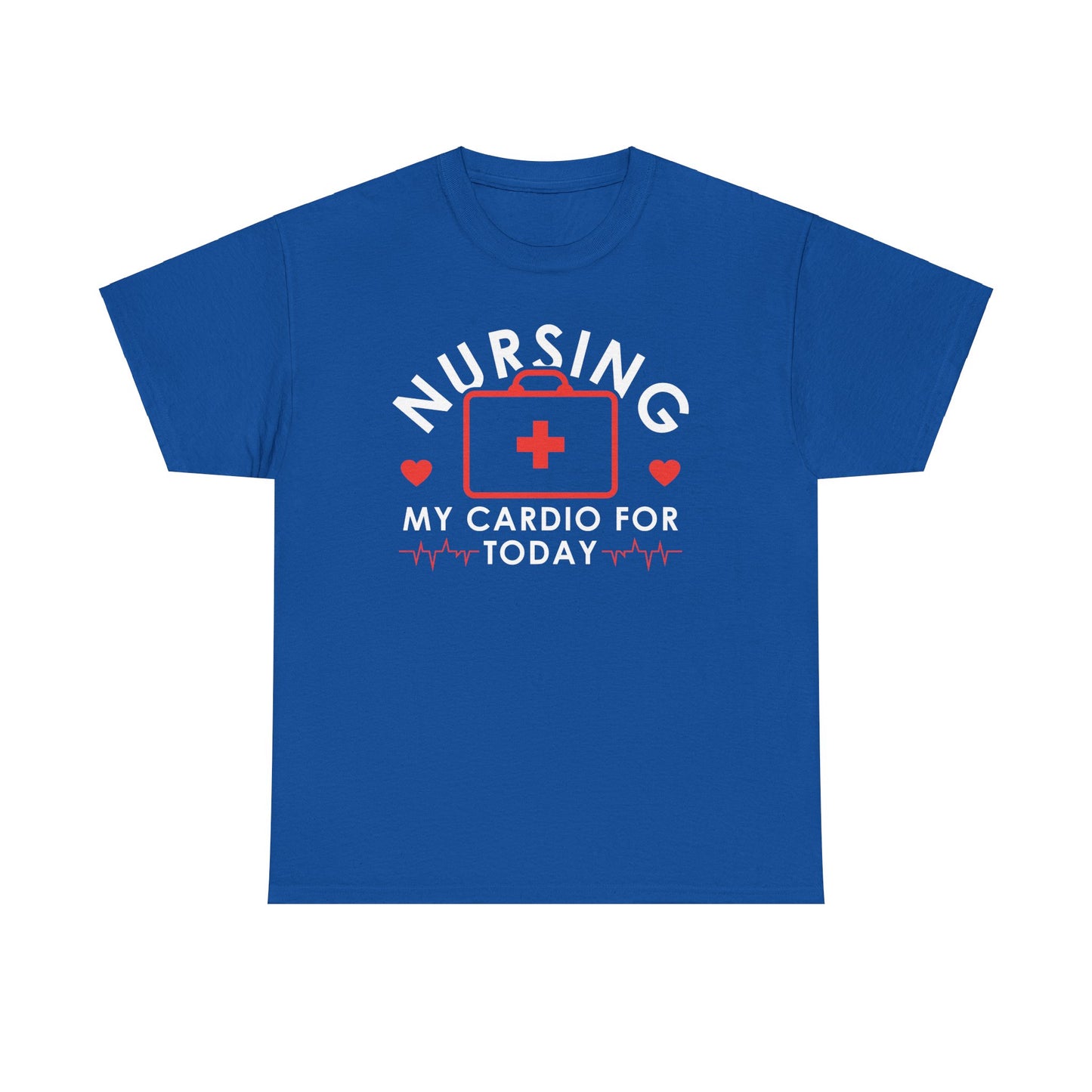 Nurse- Cardio: Unisex Heavy Cotton Tee