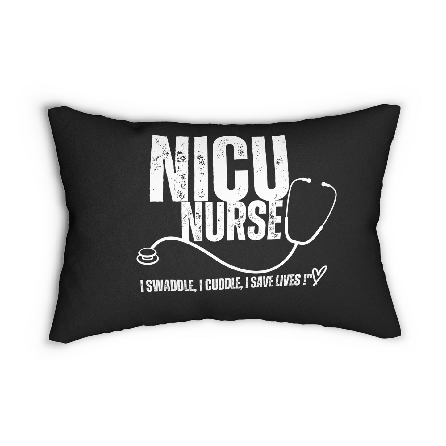 NICU Nurse Spun Polyester Lumbar Pillow