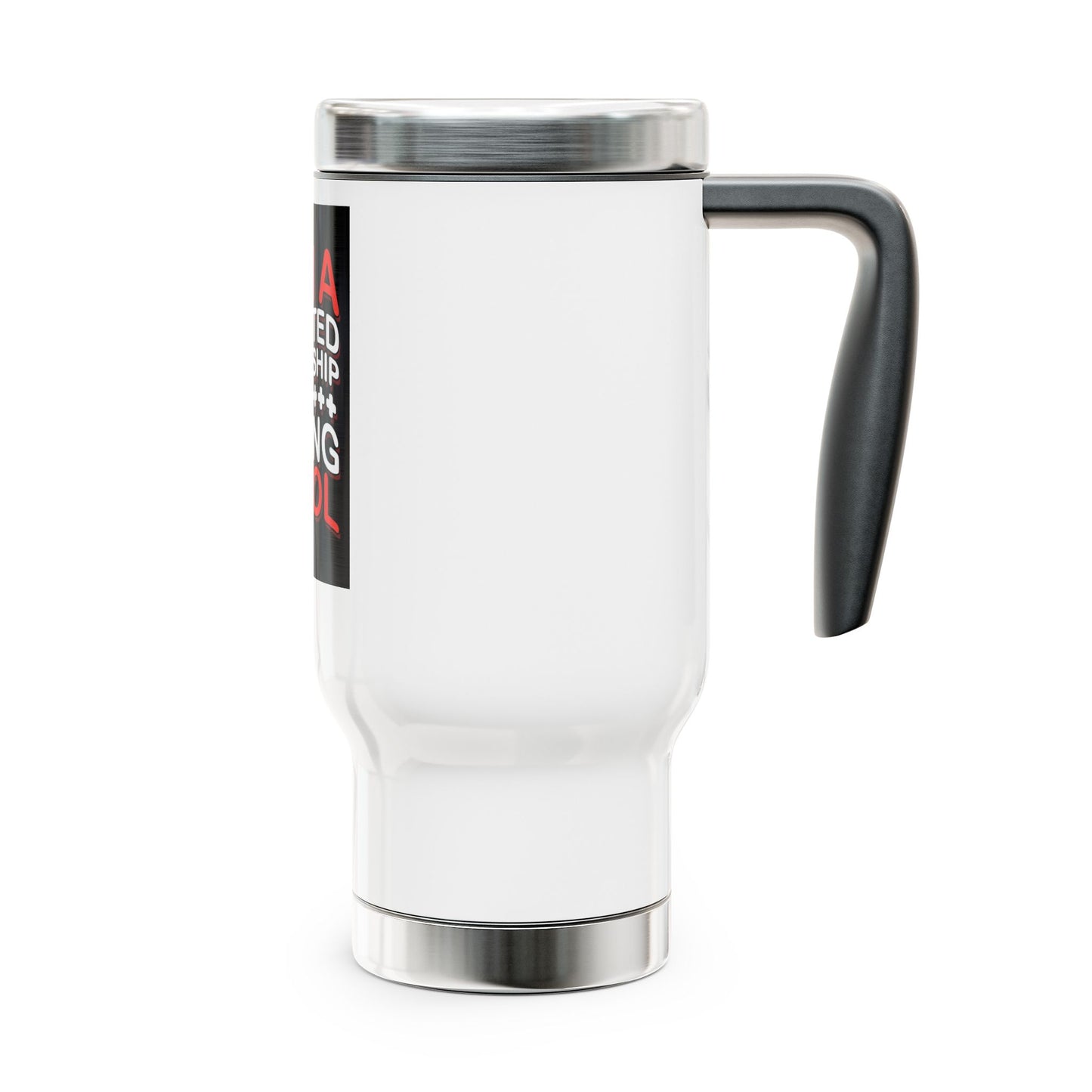 Future Nurse:Stainless Steel Travel Mug with Handle, 14oz