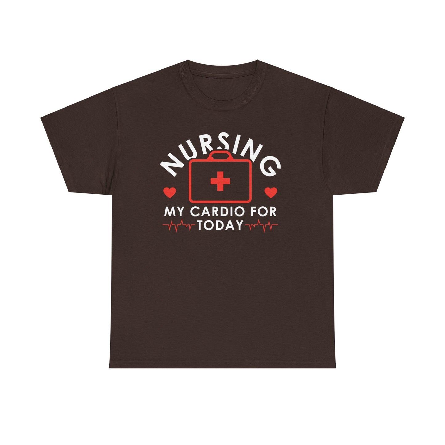 Nurse- Cardio: Unisex Heavy Cotton Tee