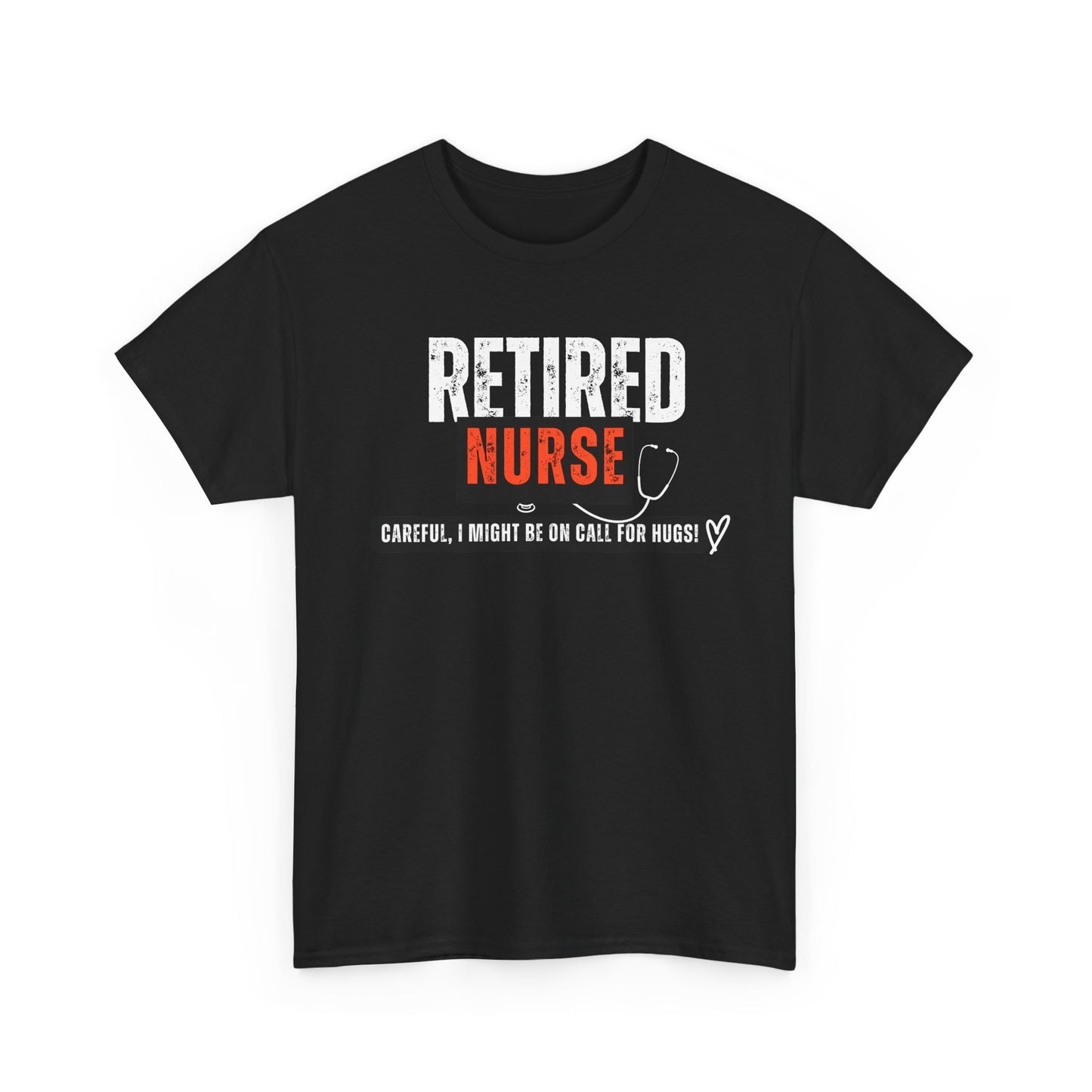 Retired Nurse Unisex Heavy Cotton Tee