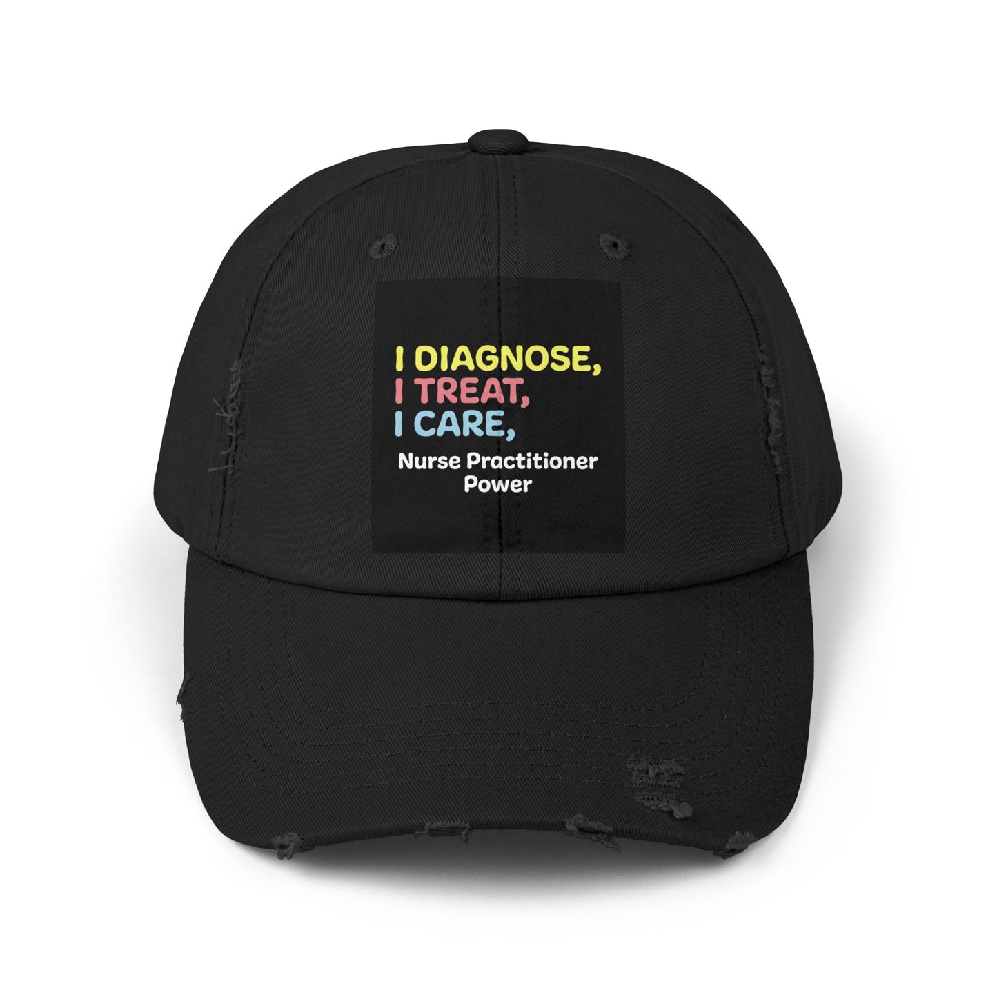 Nurse Practitioner: Unisex Distressed Cap