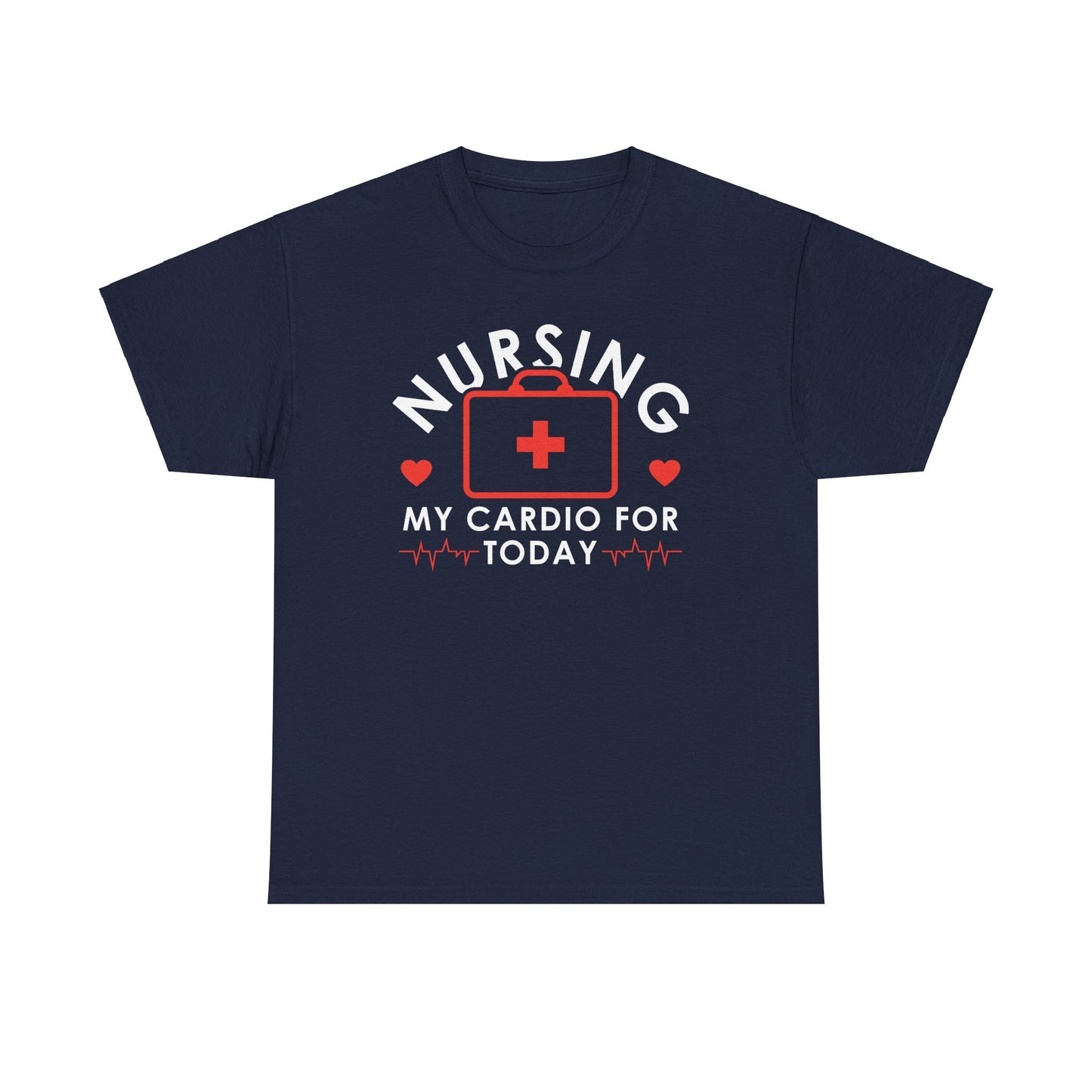 Nurse- Cardio: Unisex Heavy Cotton Tee