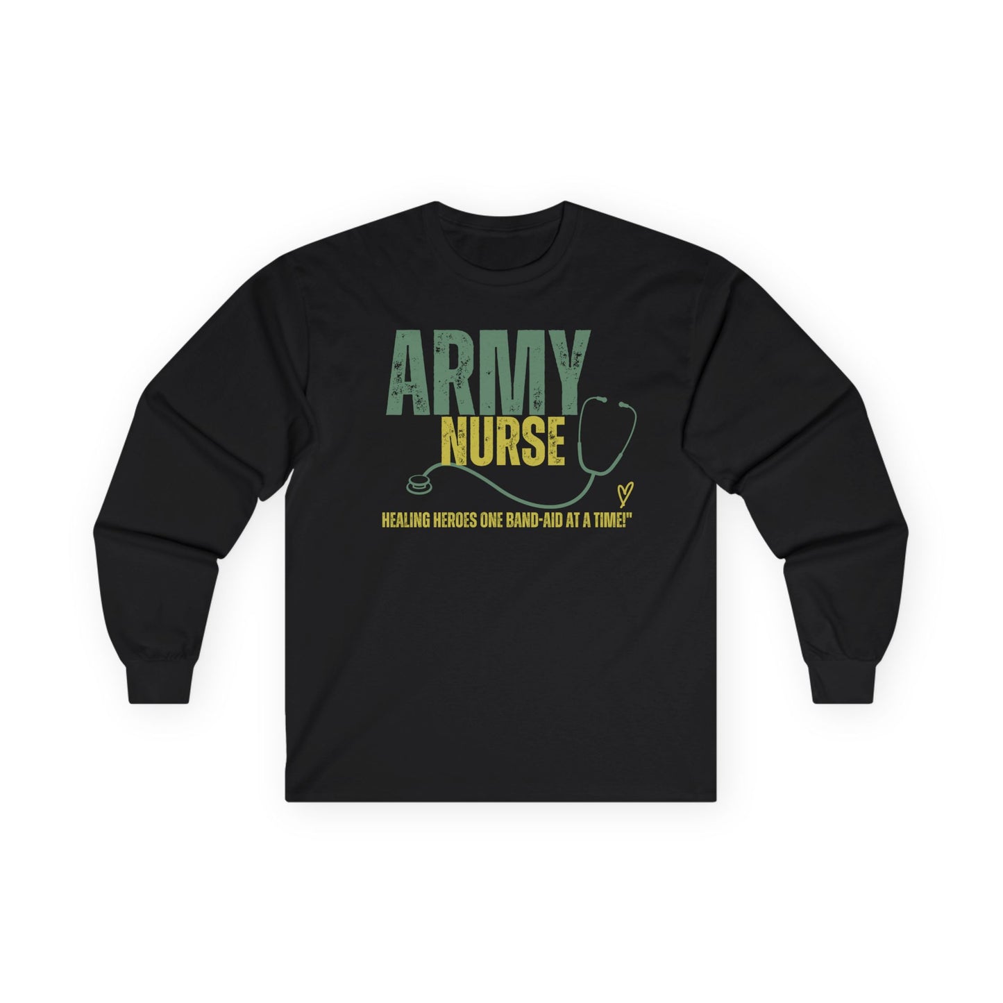 ARMY Nurse Unisex Ultra Cotton Long Sleeve Tee