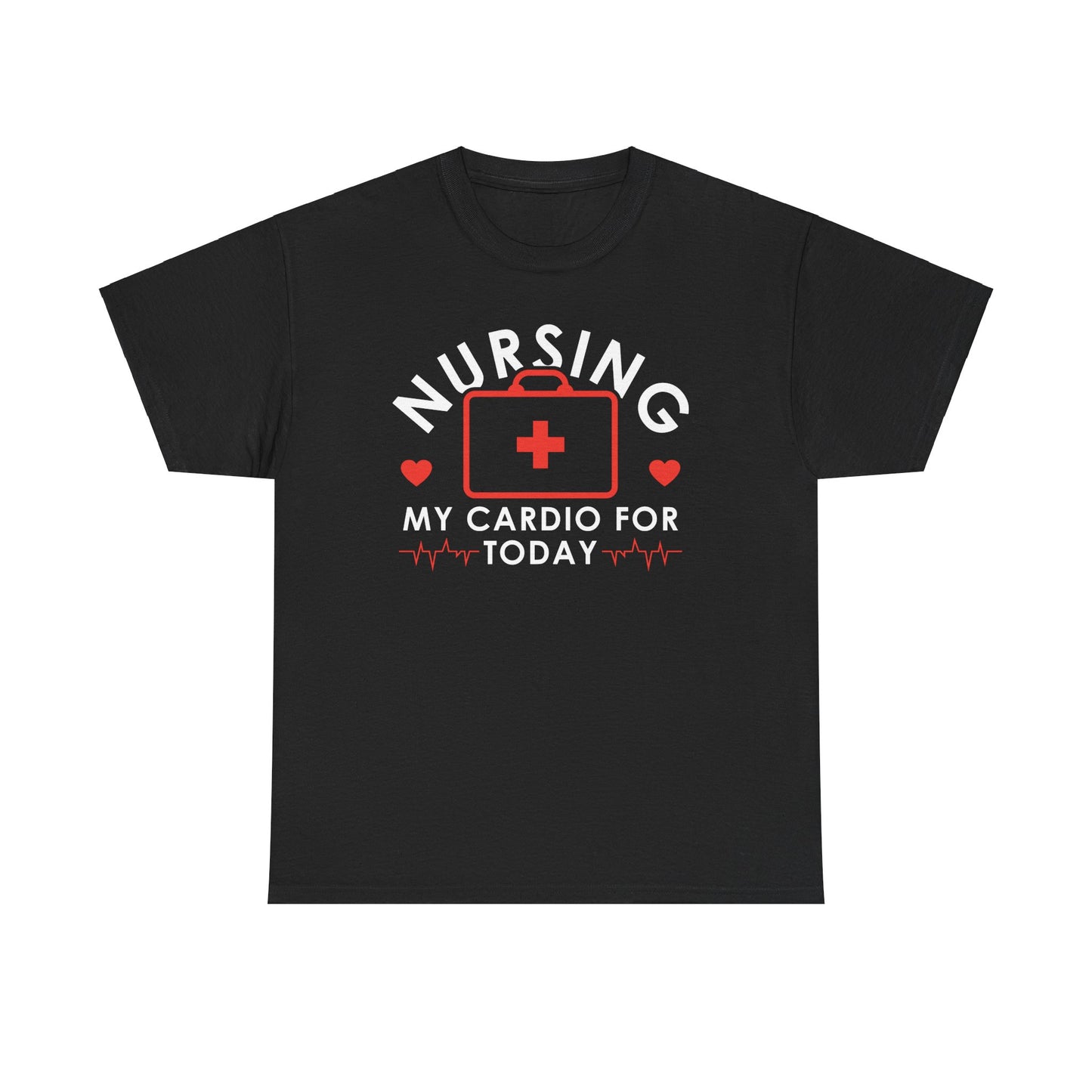 Nurse- Cardio: Unisex Heavy Cotton Tee