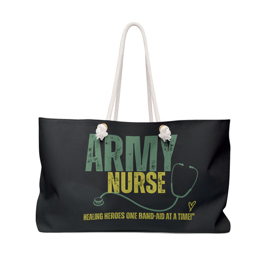 Army  Nurse Weekender Bag