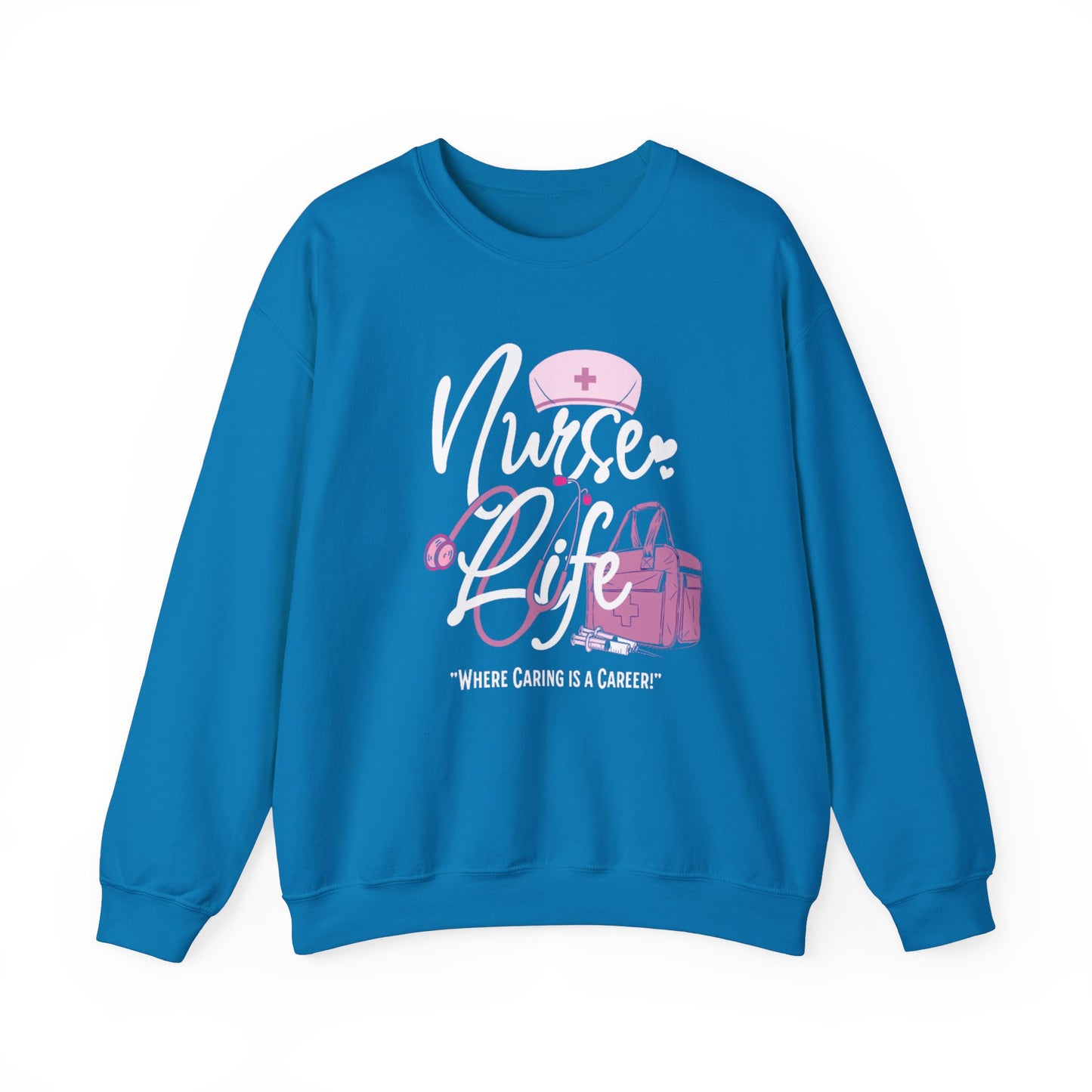 Nurse Life Unisex Heavy Blend™ Crewneck Sweatshirt