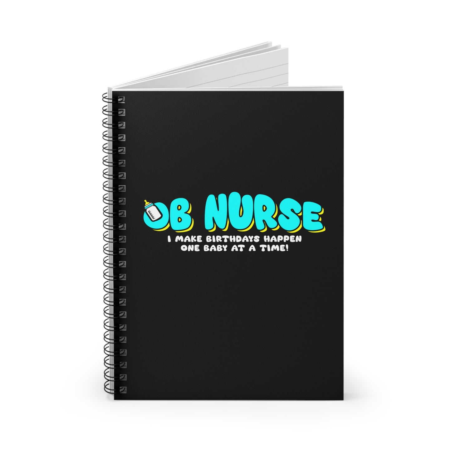 OB Nurse Spiral Notebook - Ruled Line