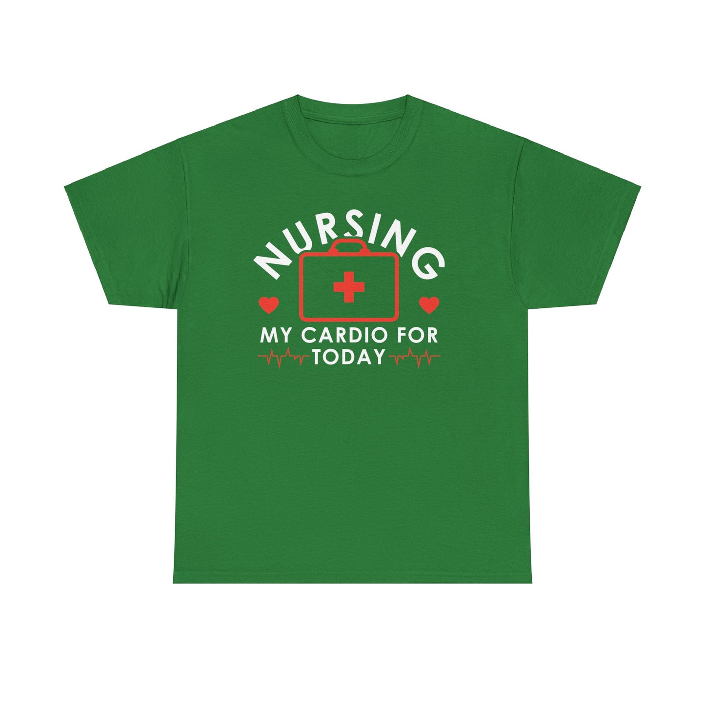 Nurse- Cardio: Unisex Heavy Cotton Tee